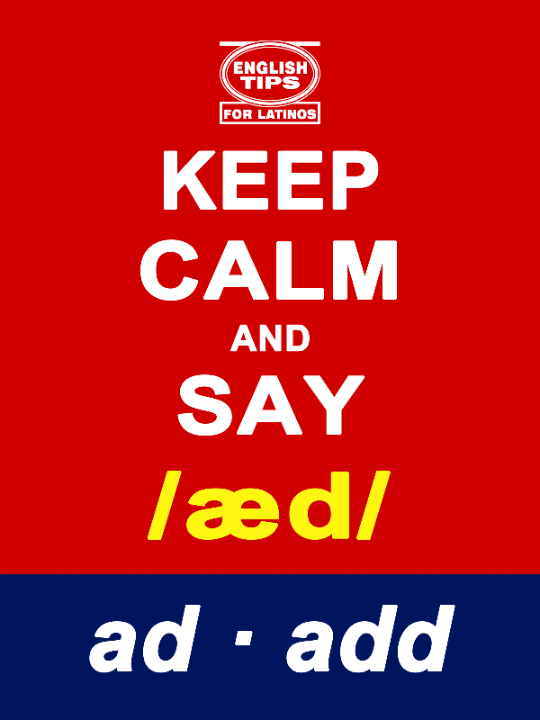 homofonos: ad - add