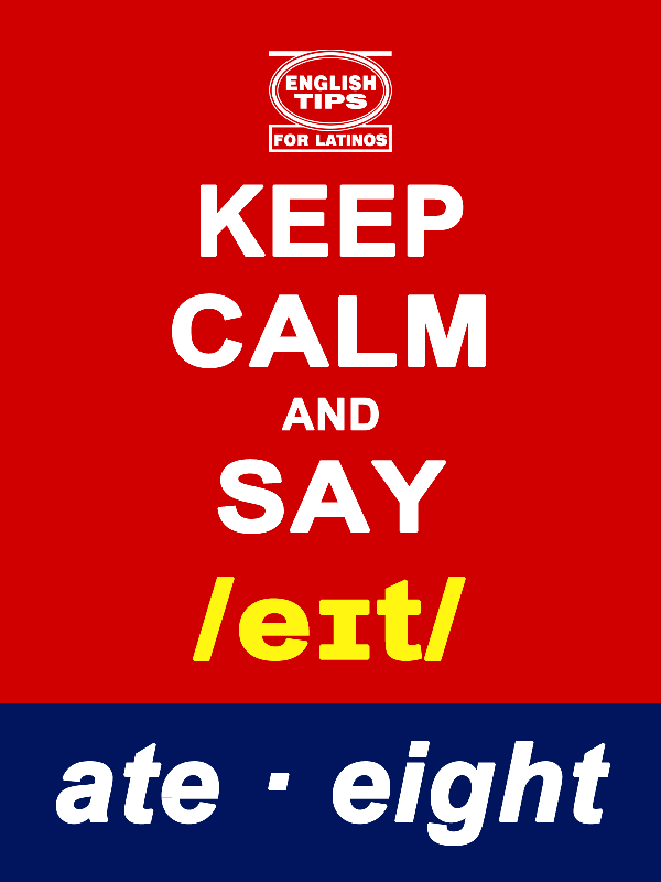 homofonos: ate - eight