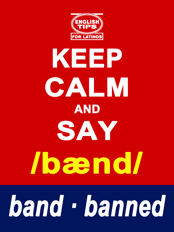 homofonos: band - banned