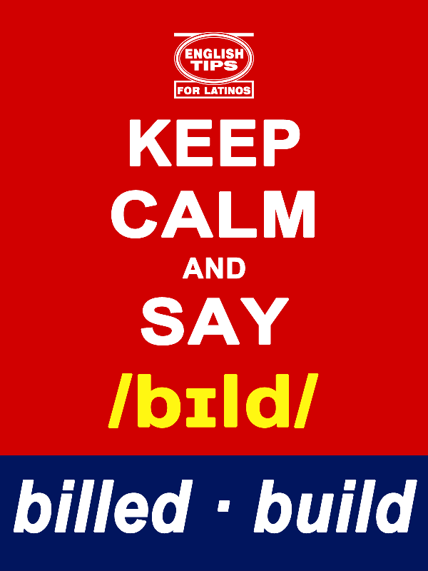 homofonos: billed - build