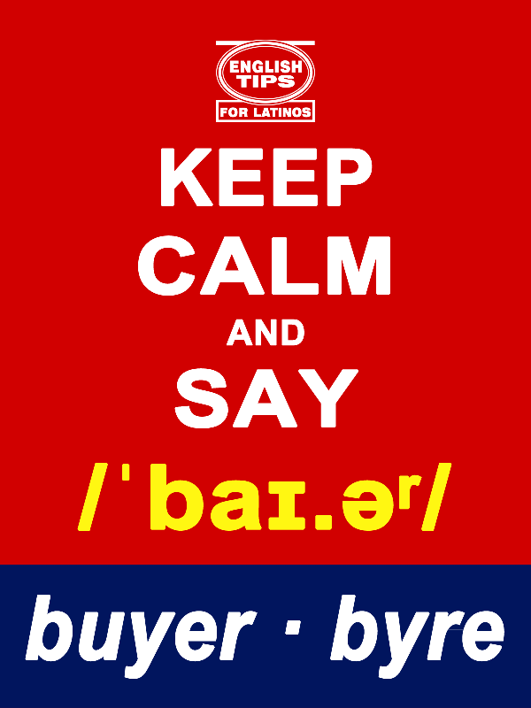 homofonos: buyer - byre