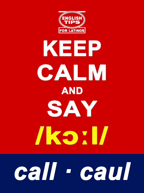 homofonos: call - caul